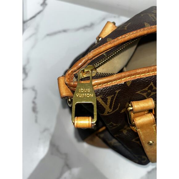 Louis Vuitton Monogram Canvas Tote Bag - Good Condition - Picture 5 of 6